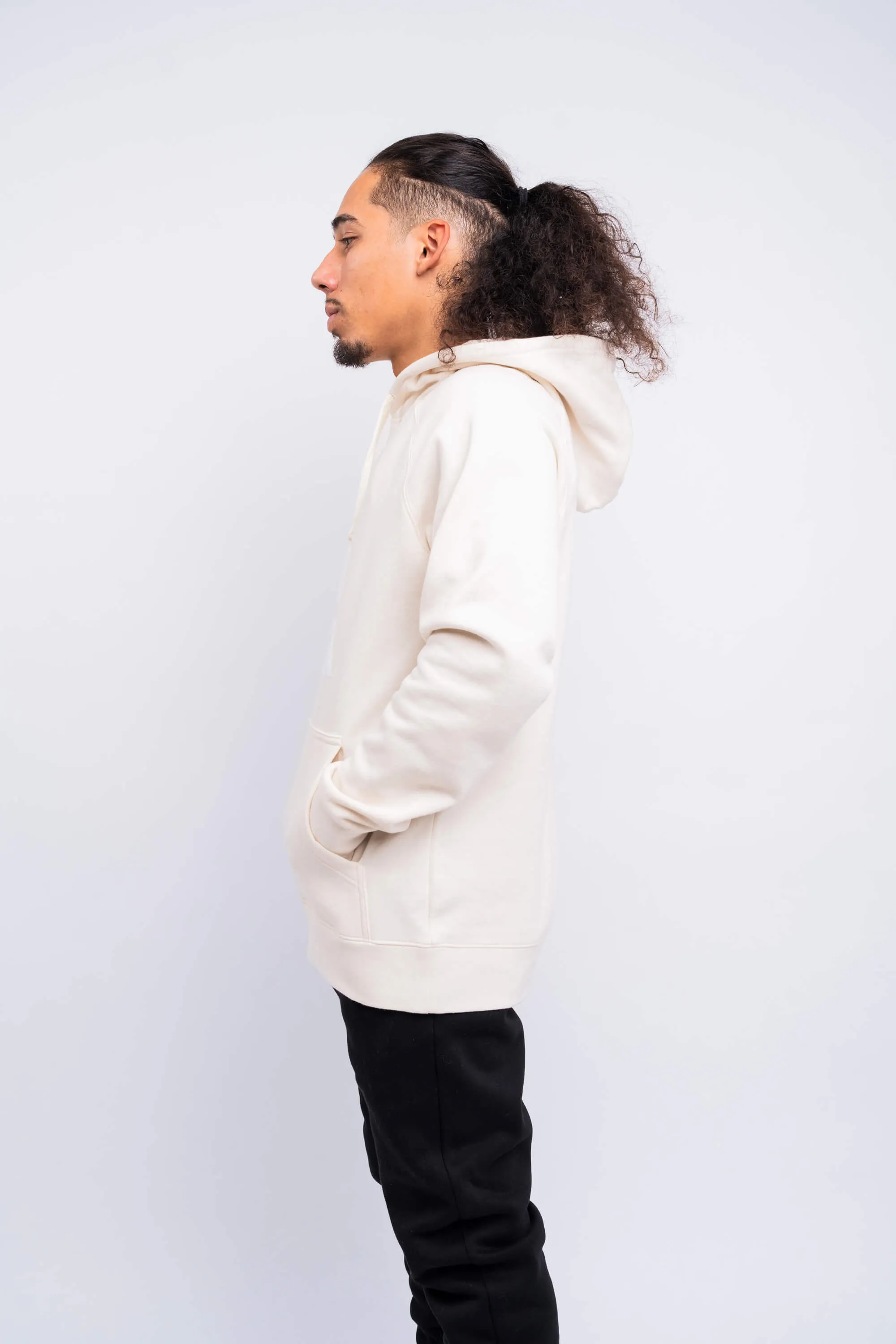 Signature Lightweight Hoodie - Ivory Pajama like