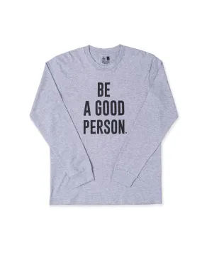 Bound Seam Edges Moisture Wicking Technology Signature Long Sleeve - Grey
