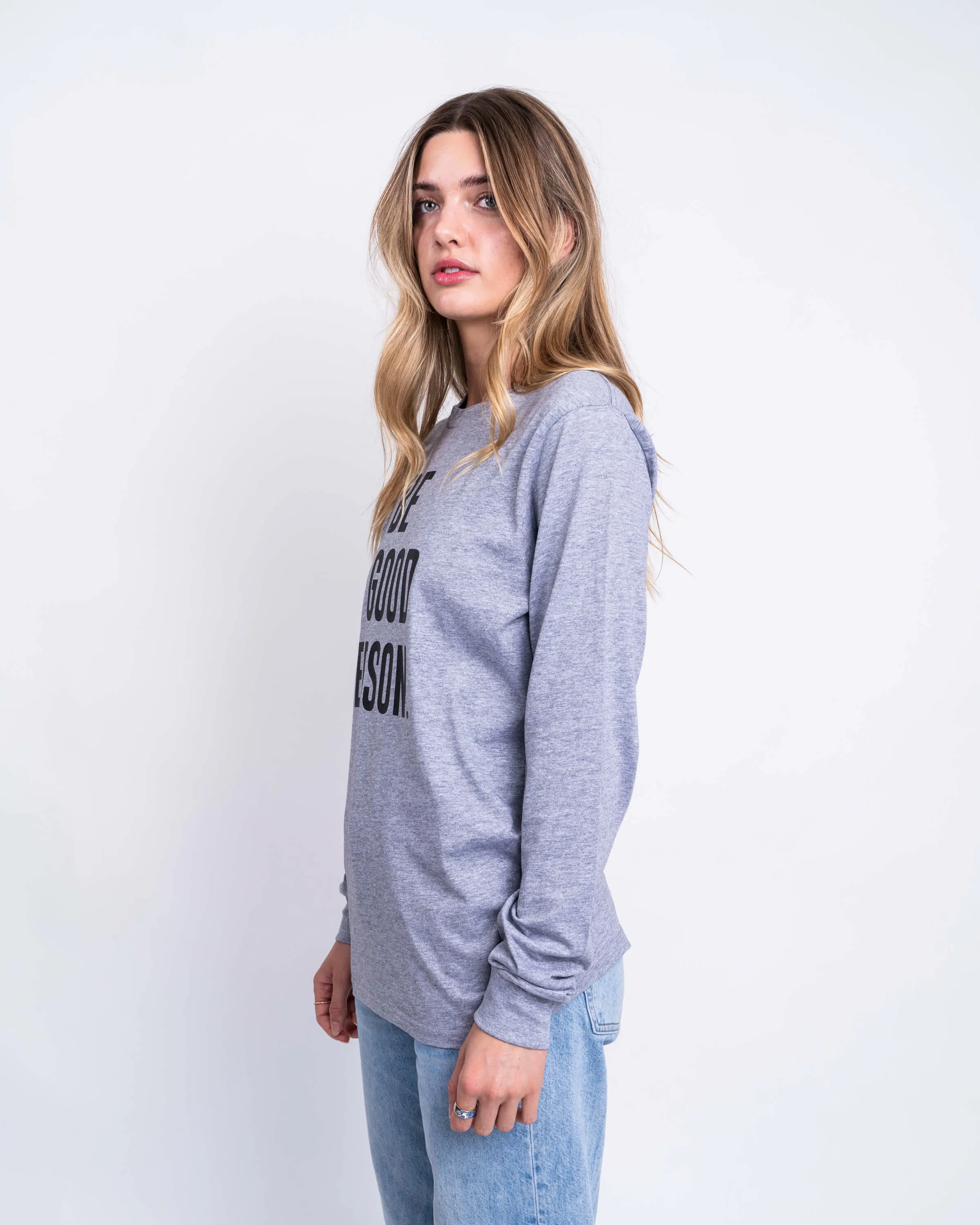 DoubleStitchedSeams Signature Long Sleeve - Grey