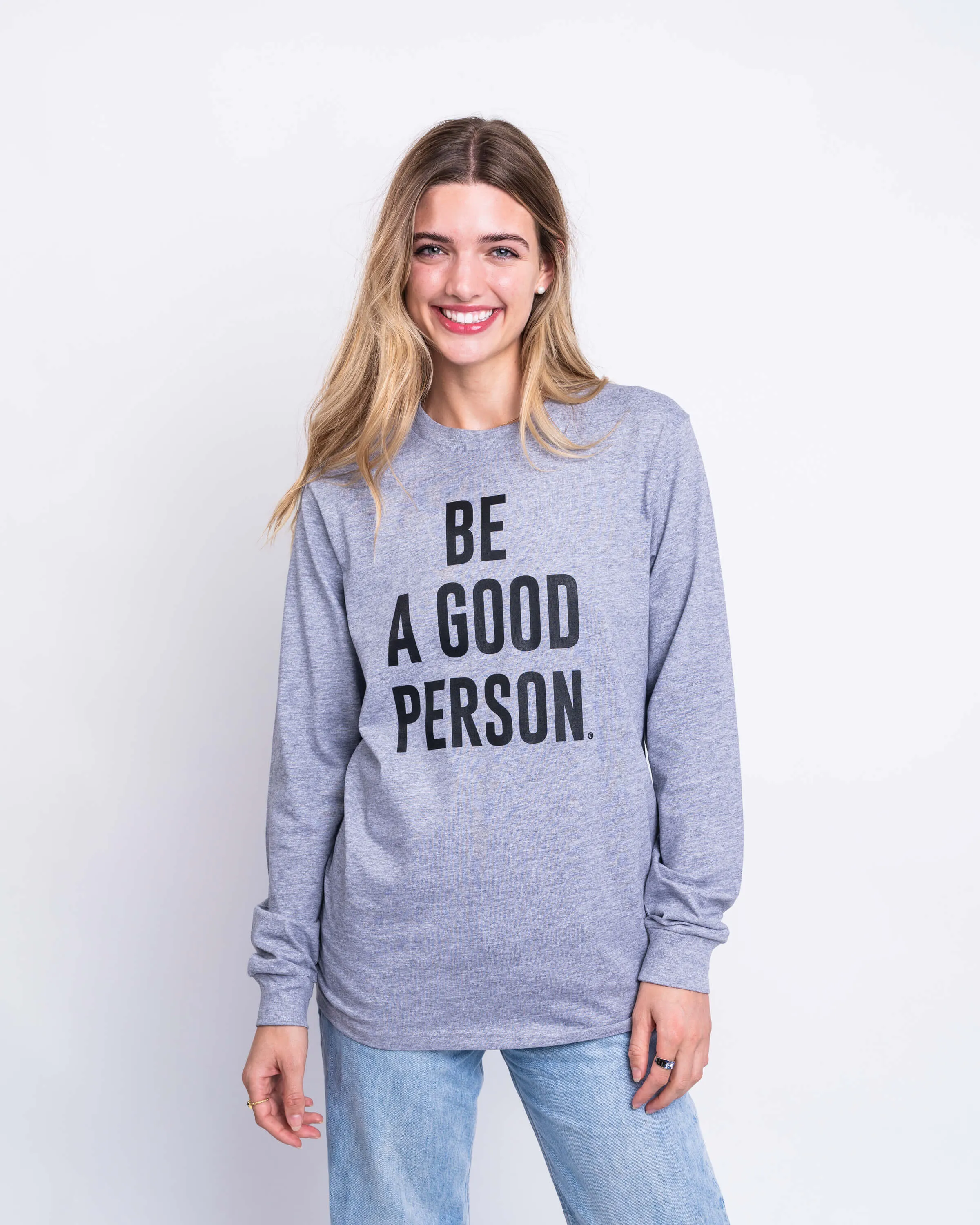 Signature Long Sleeve - Grey AdjustableCuffs Light material