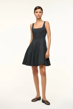 MINI WELLS DRESS | BLACK Night wear Love Soft