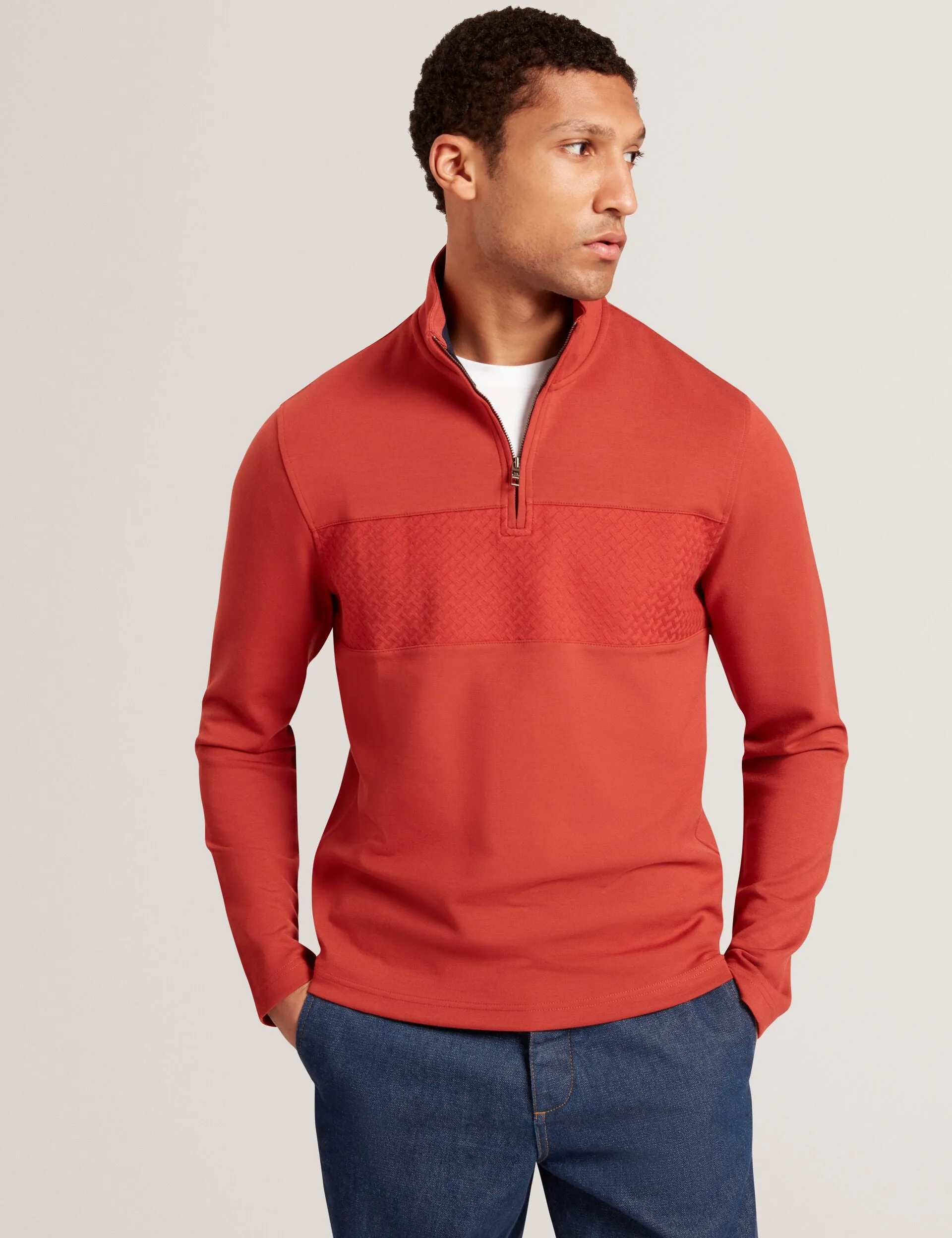 SIMONEA | DK-ORANGE Simple Knit Comfy chic