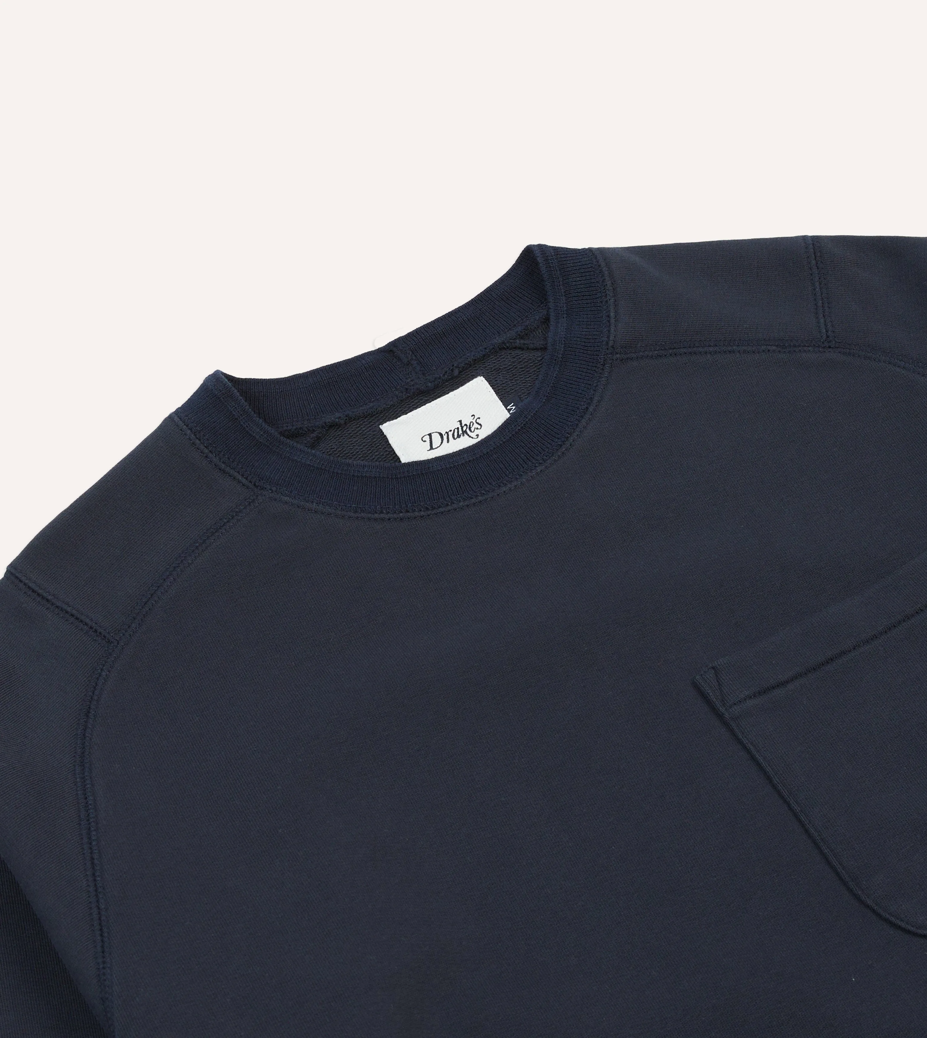 Navy Heavy Cotton Crew Neck Hiking T-Shirt Active Layer Fit layerable