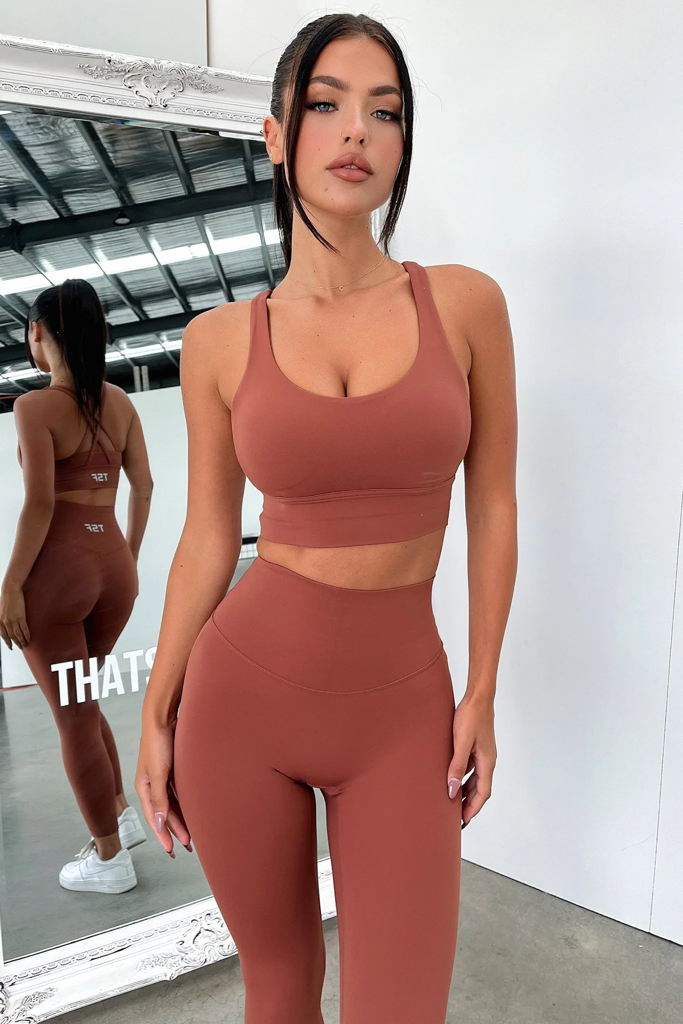 All Day Wear Comfort True Tights - Brown