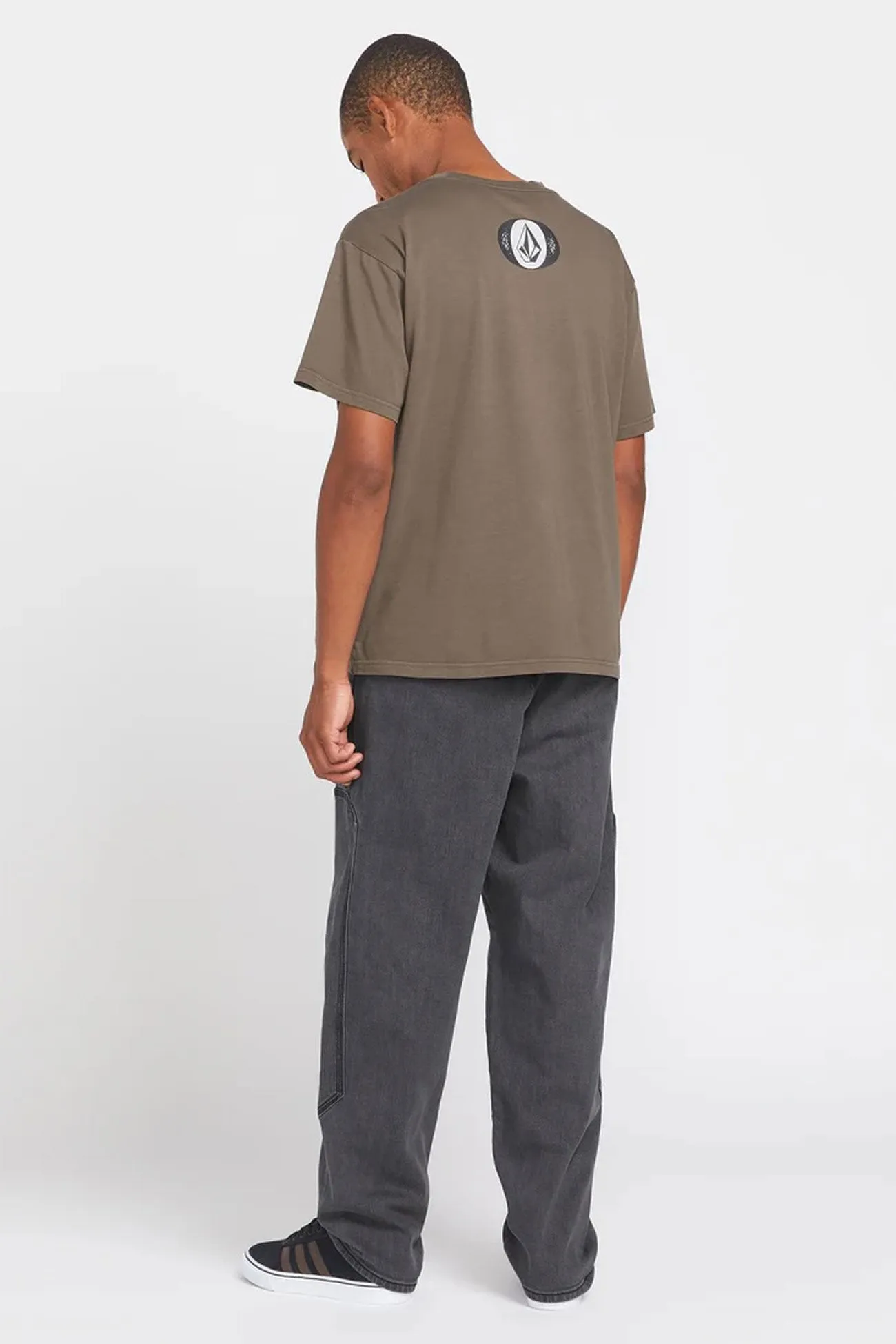 Fade Resistant Dye Anti Static Weave Technology Skate Vitals Remy Standard Tee 2 Dark Earth