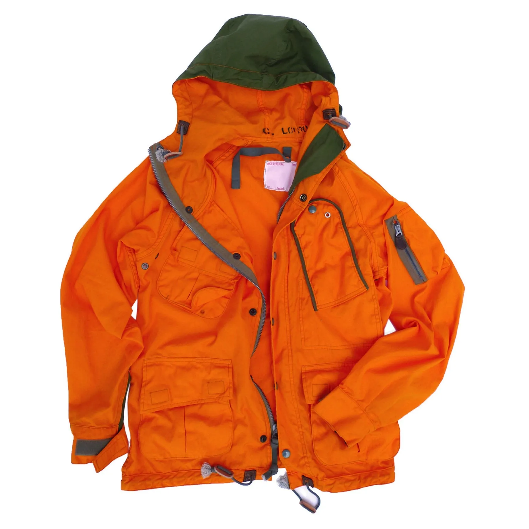 SlipResistantFastenings Skipper Jacket - Orange - Warehouse