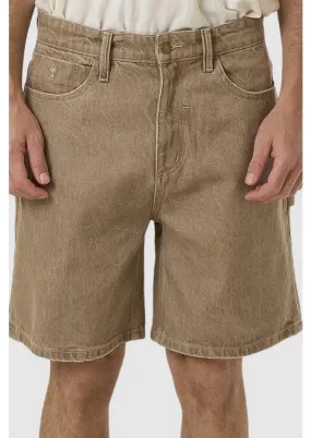 Slim Look Fit Comfortable Layers Slacker Denim Short Breen Stonewash