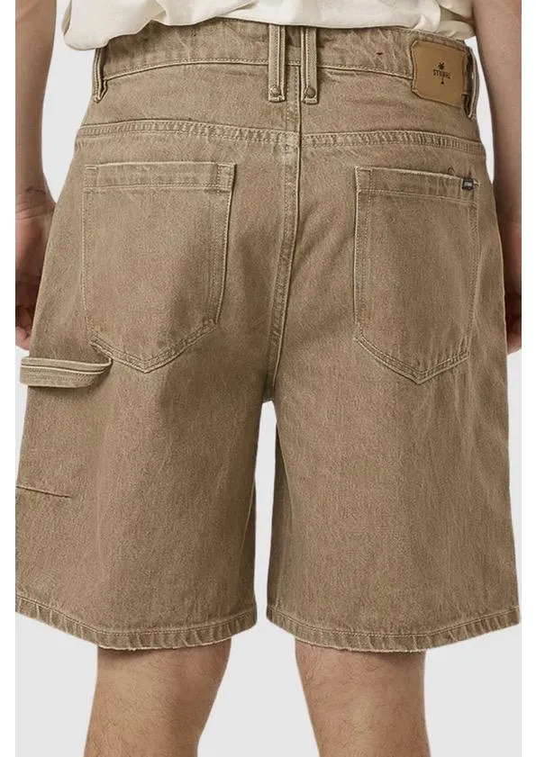 Slacker Denim Short Breen Stonewash Premium Stretch Effortless Design