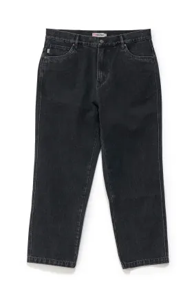 WrinkleFreeFabric Denim Standard Jean Faded Black