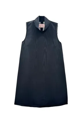 Sophisticated cocktail dress Everyday-Use Sleeveless Mod Dress - Noir Moir??