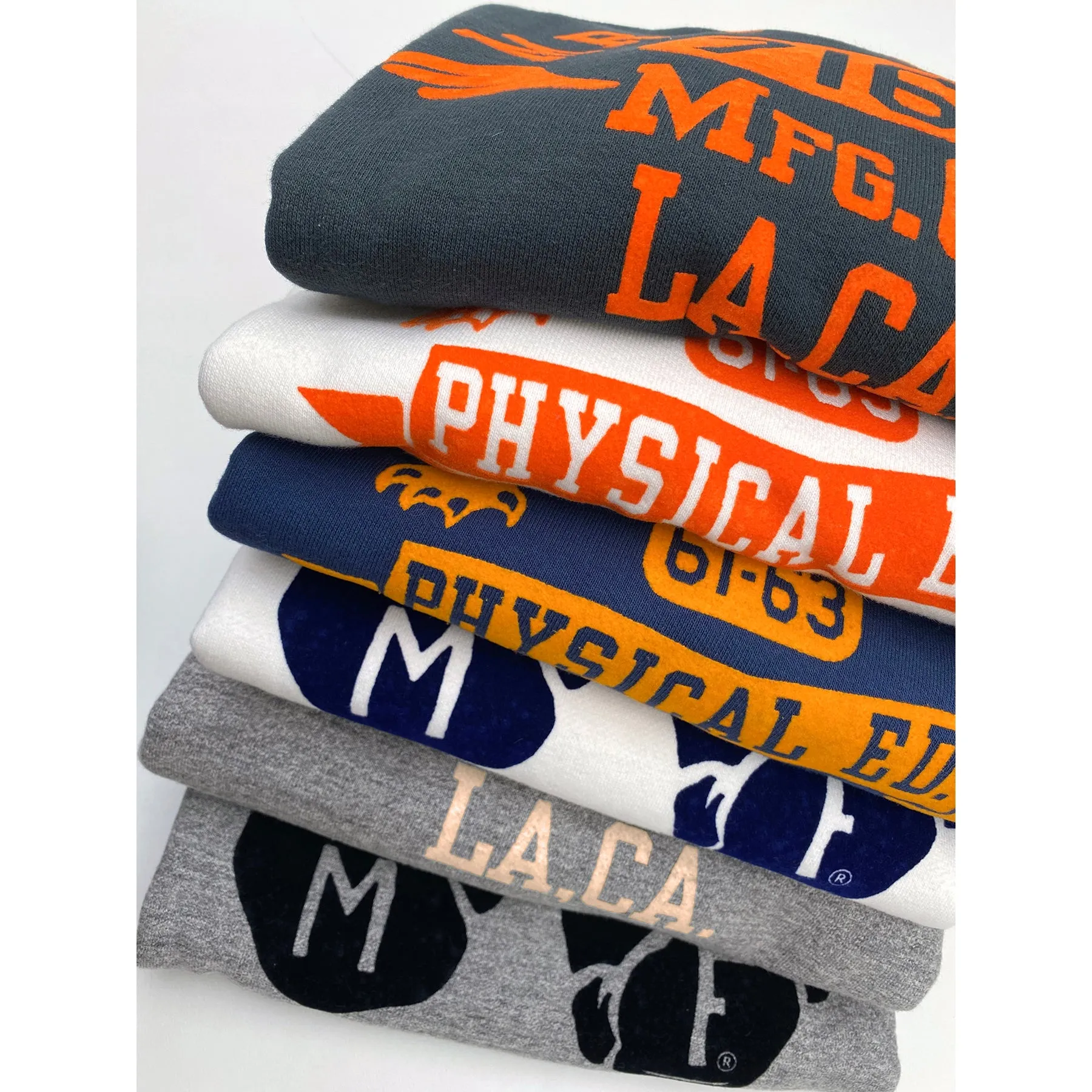 The Medalist Sweatshirt - Heather Grey "MfgCo." Print product gift worthy appeal