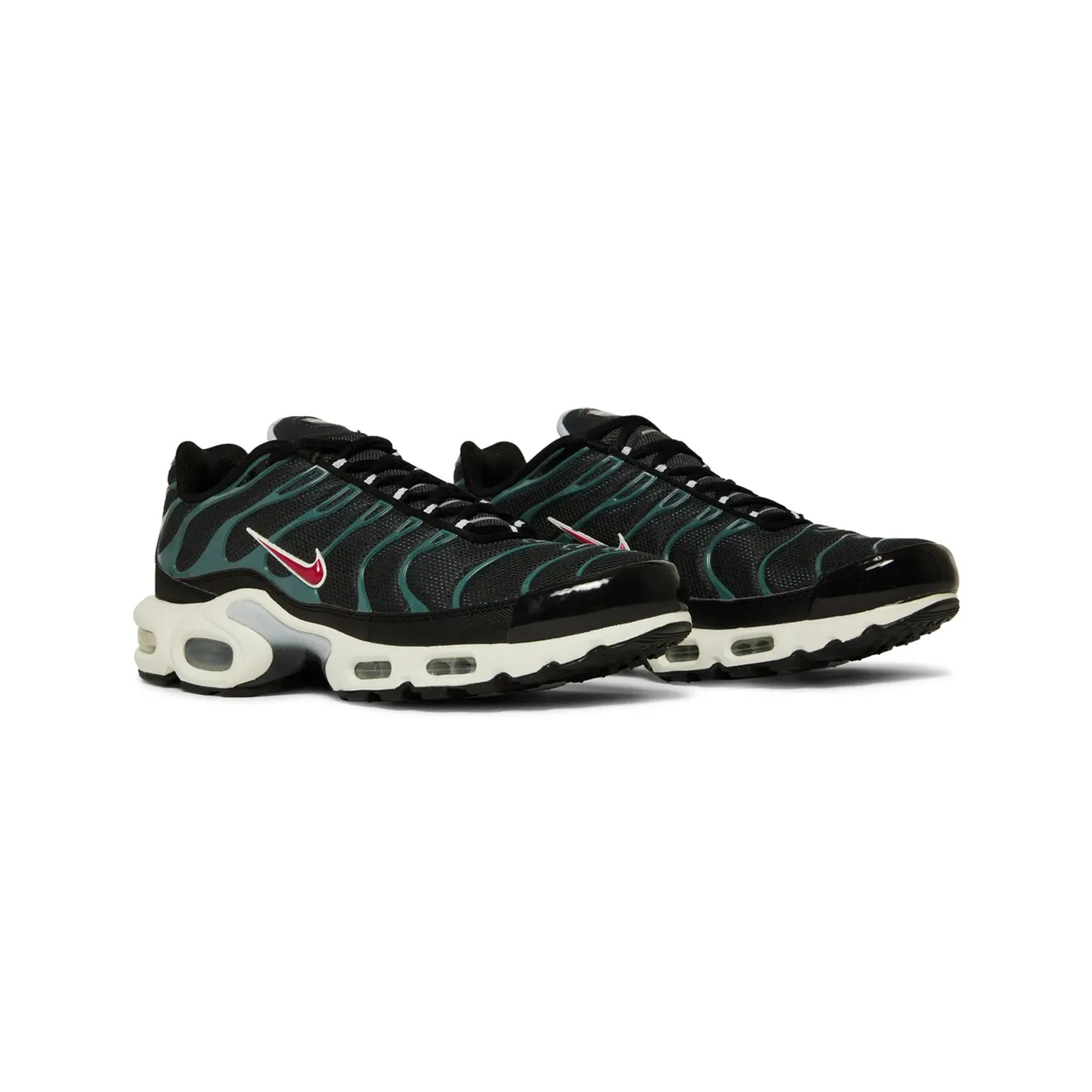 Air Max TN Plus 'Black Teal' (2021) Reinforced Seams Adaptive Flex Technology
