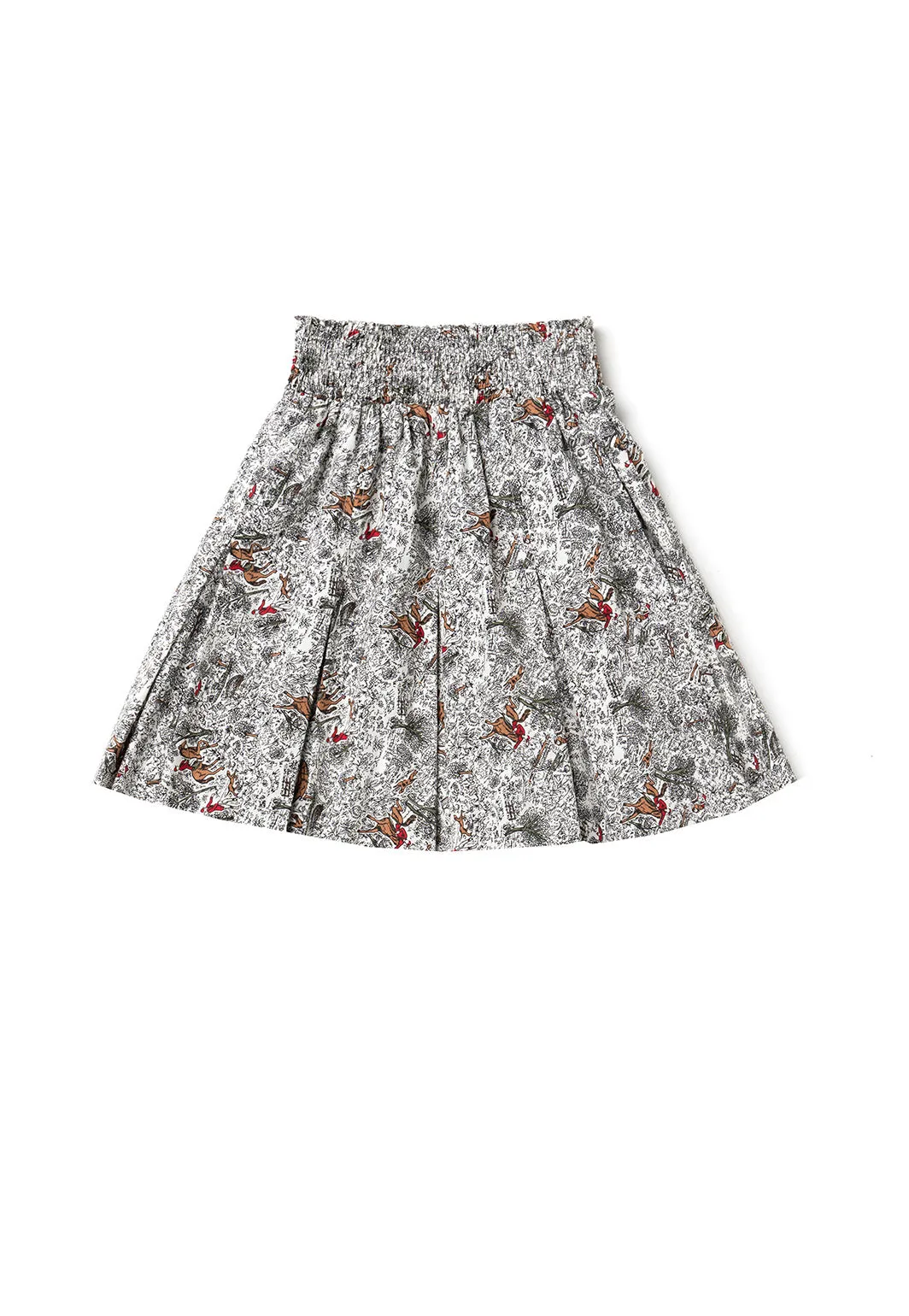 Smocked MINI Skirt - Horses Core Cut
