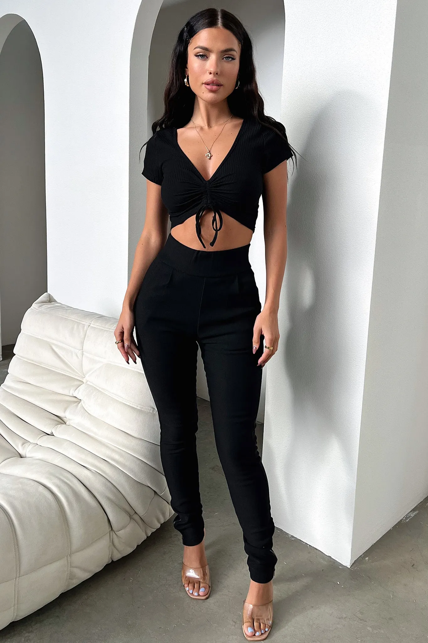 Flexible Style Hilton Pants - Black
