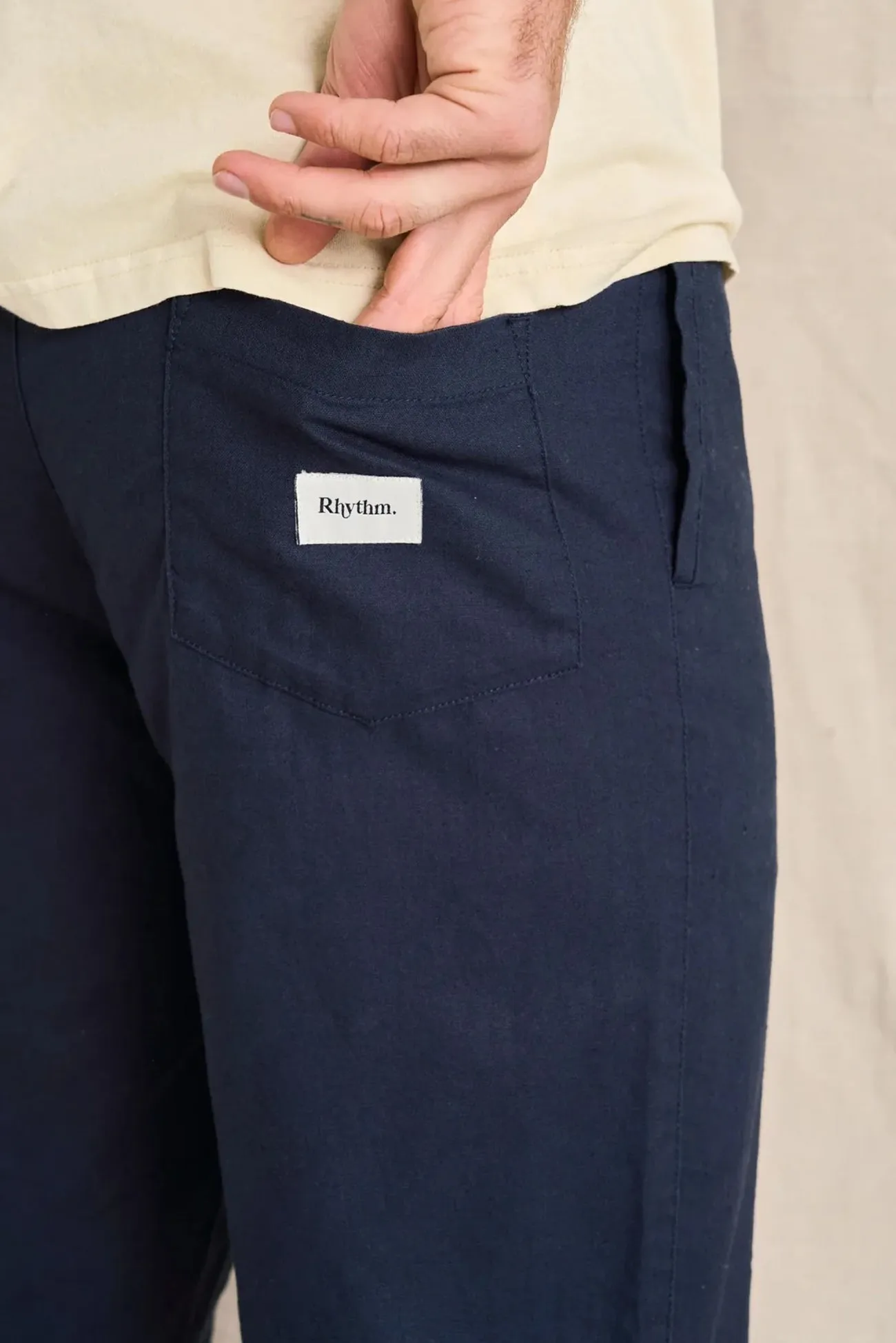 Fit Flex Linen Jam Pant Navy