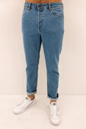 Eazy Straight Jean Blue Fire Effortless Layer Outdoor Flex