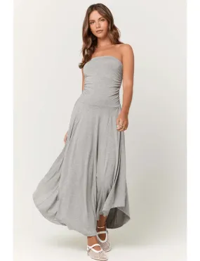 Goddess Dress, Heather Grey Sporty-Look