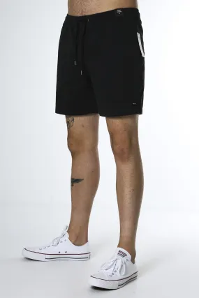 Non Slip Waist Grip Chill Wear Escape Elastic Short Black