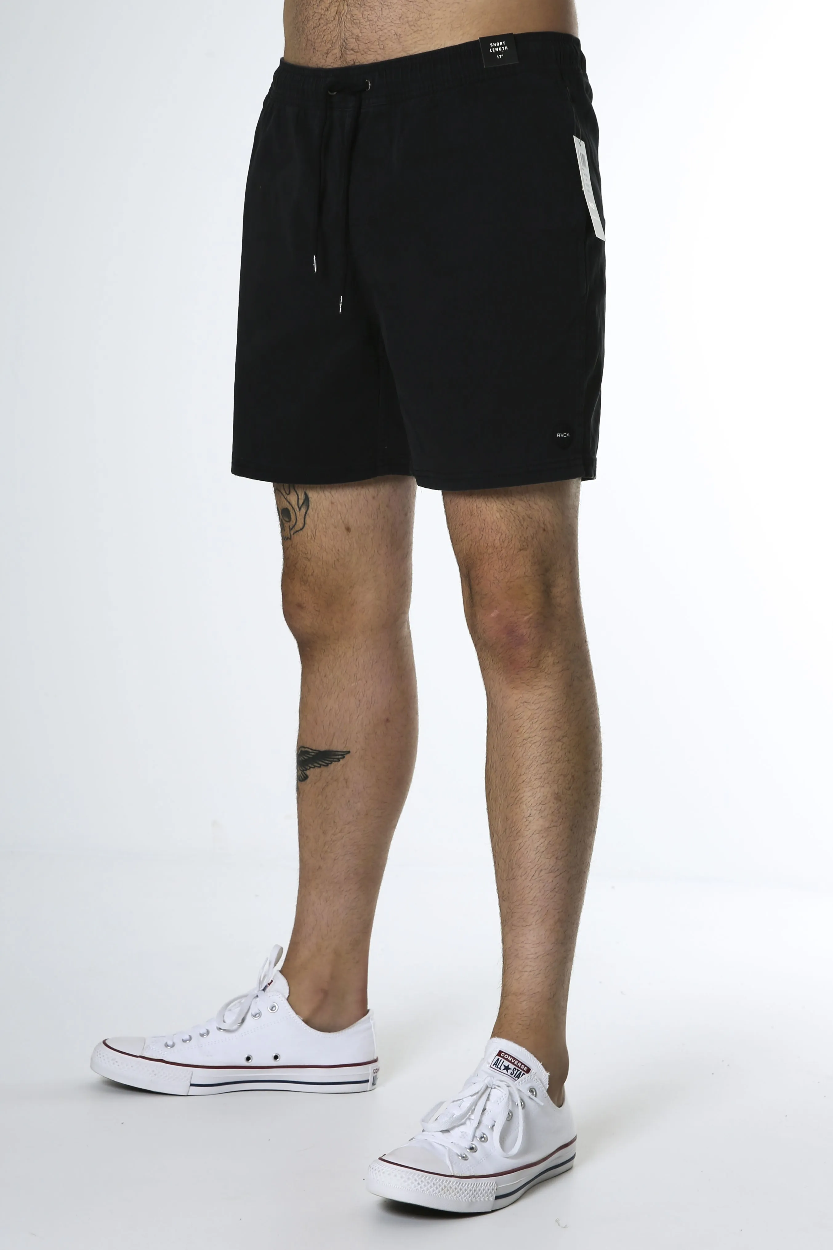 Escape Elastic Short Black Quick Conversion Hem
