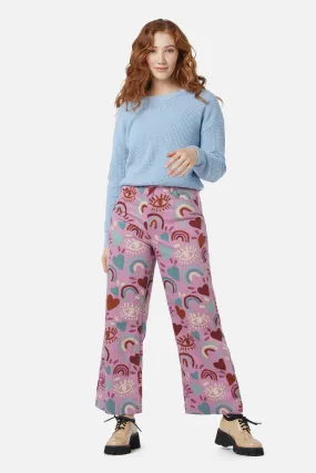 I Love Rainbows Jean ElasticWaist
