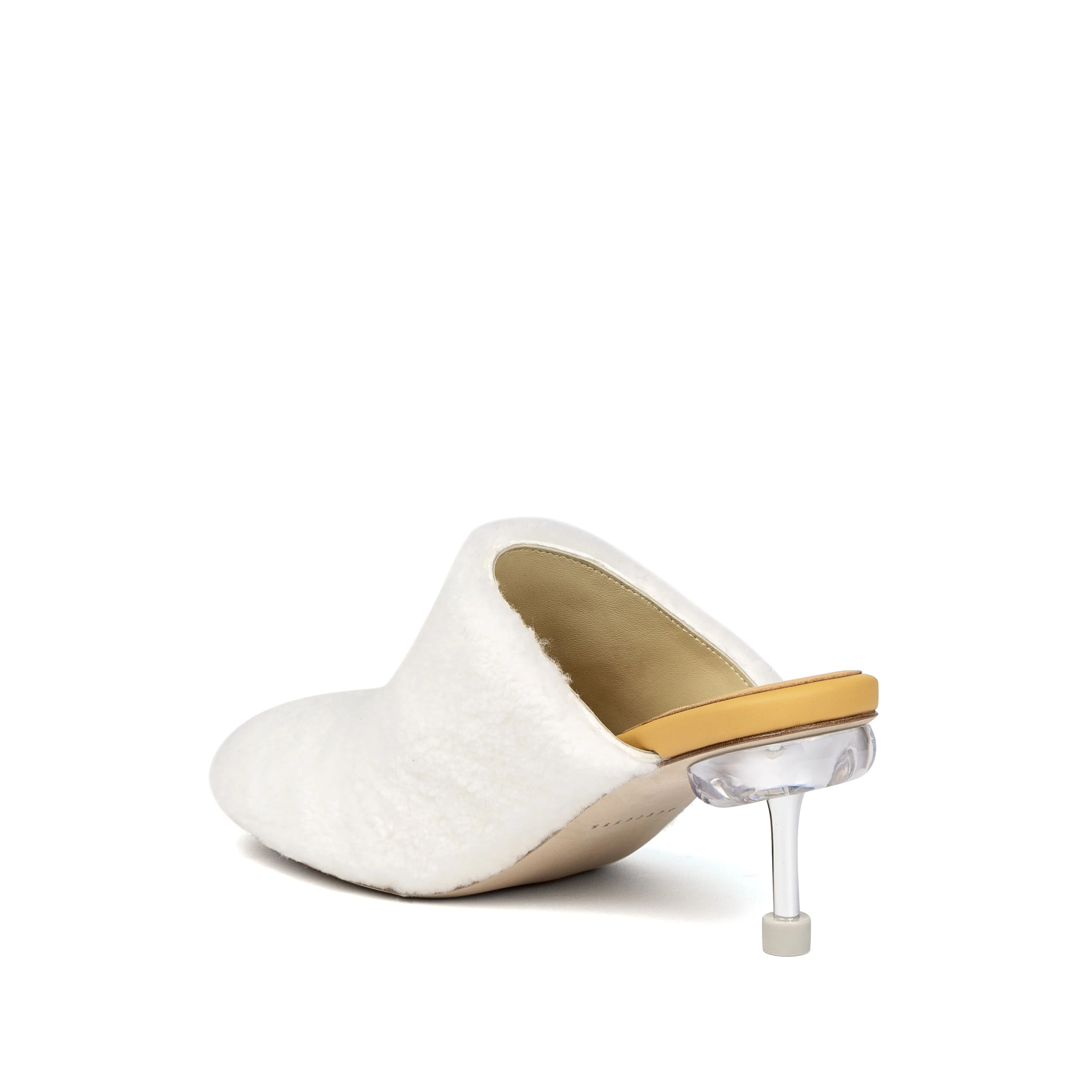 OSHA BUBBLE MID IVORY Comfy Sandals