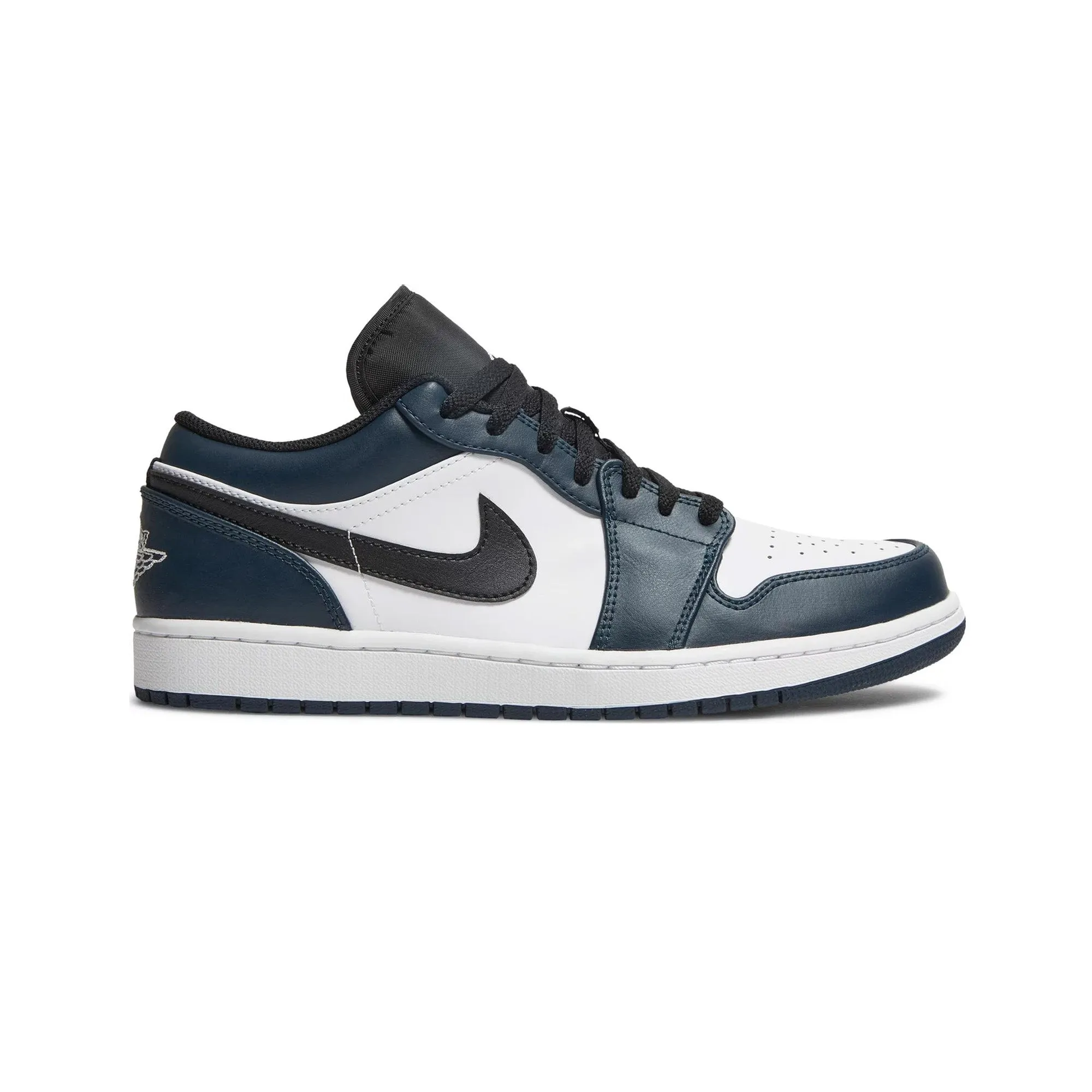 Breathable Quarter Panels Air Jordan 1 Low 'Armory Navy' GS (2021)