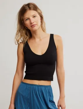 single - function Solid Rib Brami, Black
