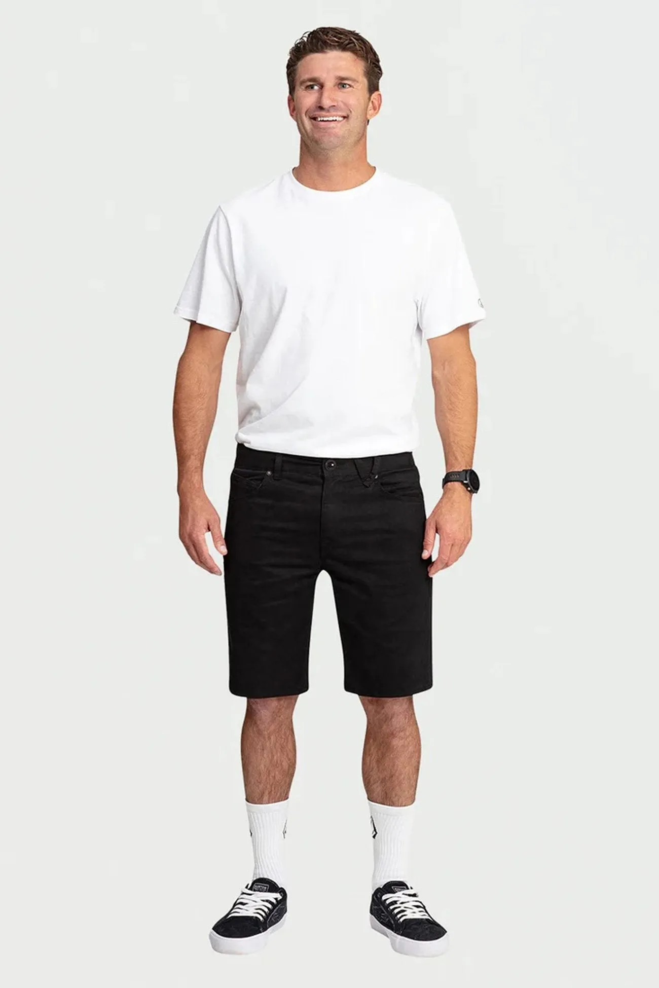 Tagless Design Solver Lite 5 Pock Short 19" Black