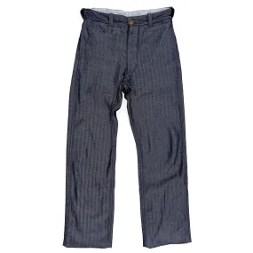Sportsman Chinos -  Indigo HBT Ultimate Comfort Anti Friction Lining