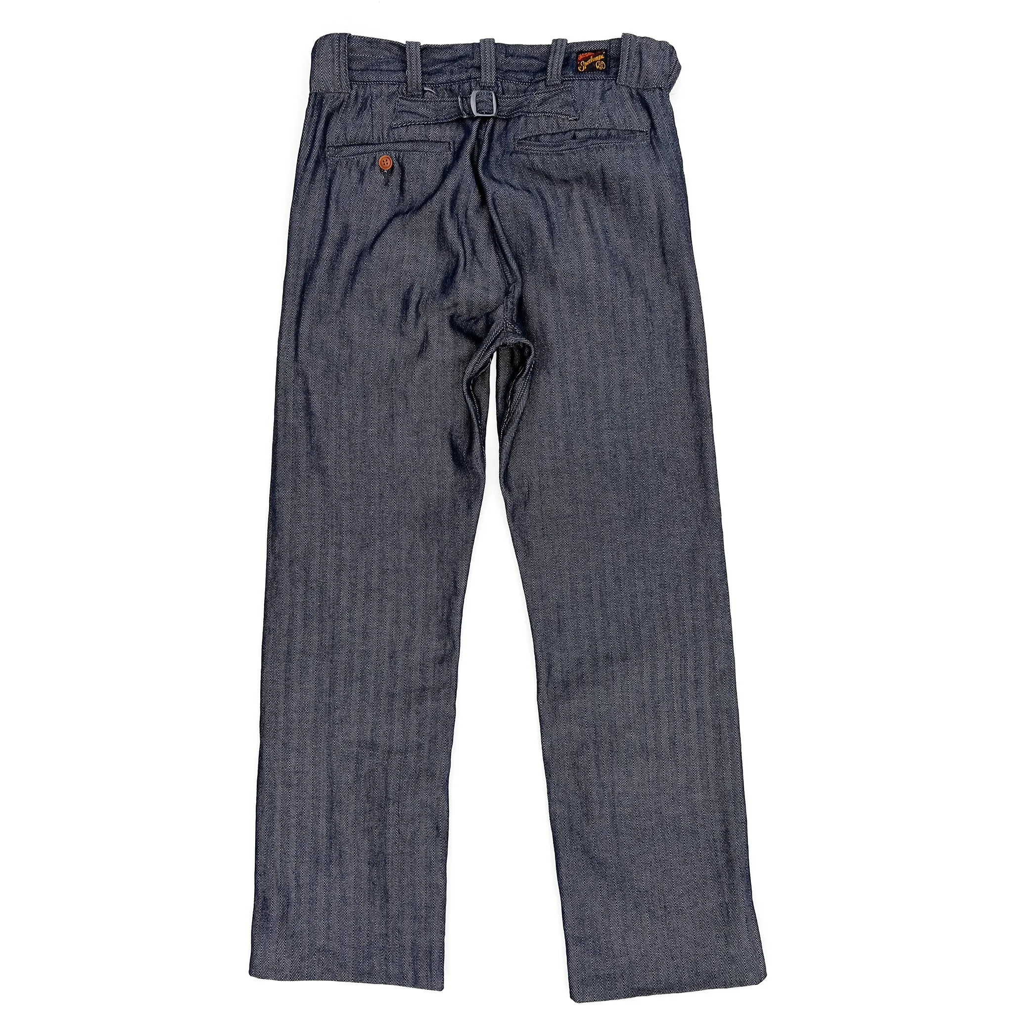 Fresh Fit Easy Stretch Sportsman Chinos -  Indigo HBT