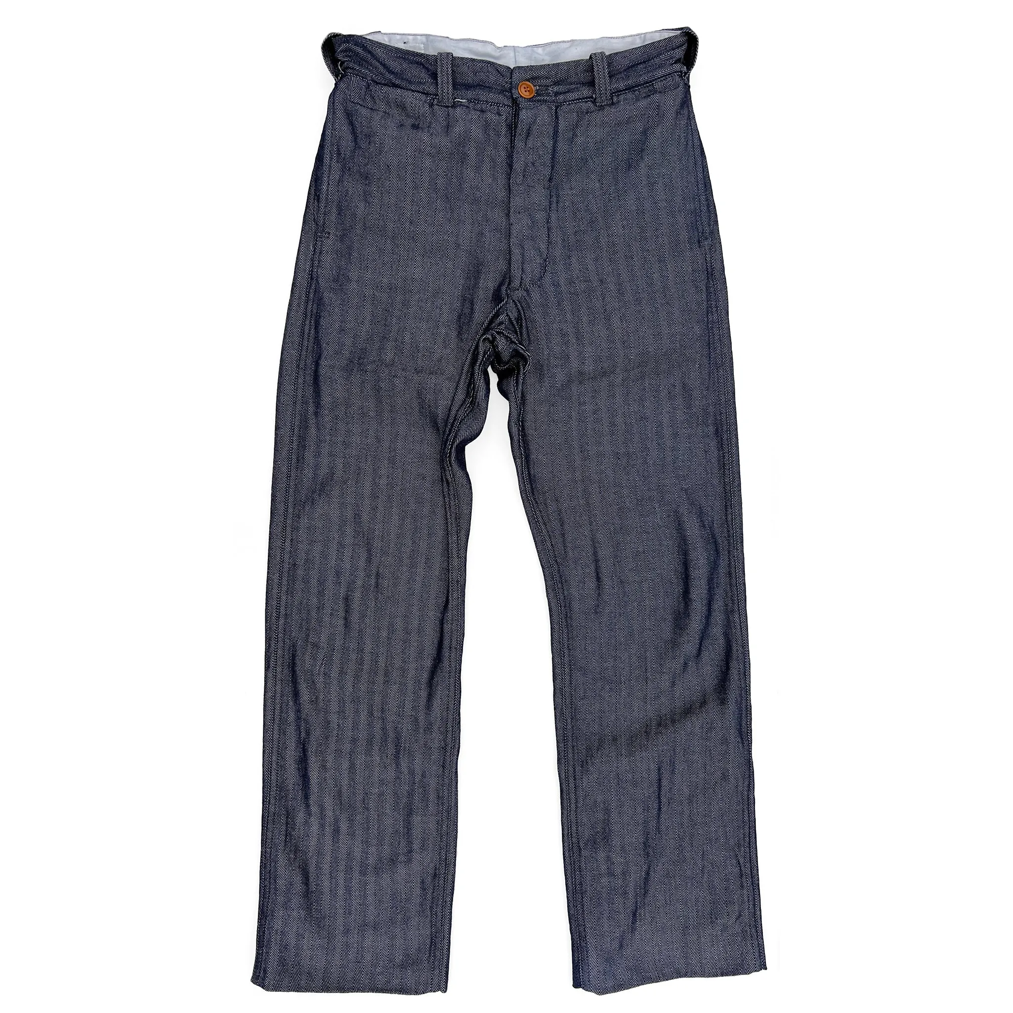 Sportsman Chinos -  Indigo HBT Ultimate Comfort Anti Friction Lining