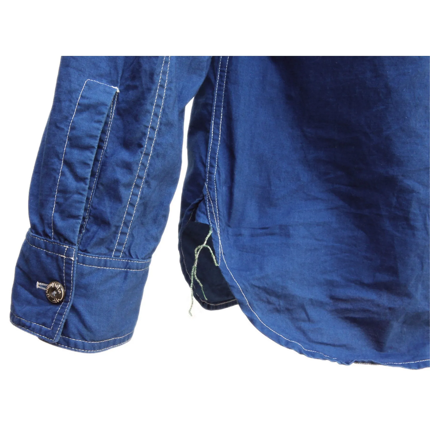 Night Out High Street Fashion Sportsman Shirt - Indigo Poplin "B-Stock"
