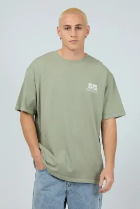 Stacked Tee Sage Easy to Wear Convertible Style