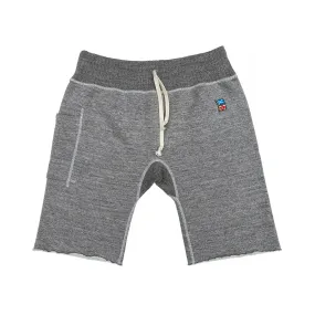 SWEATPANTS CUT-OFFS - Heather Grey Comfort Layer