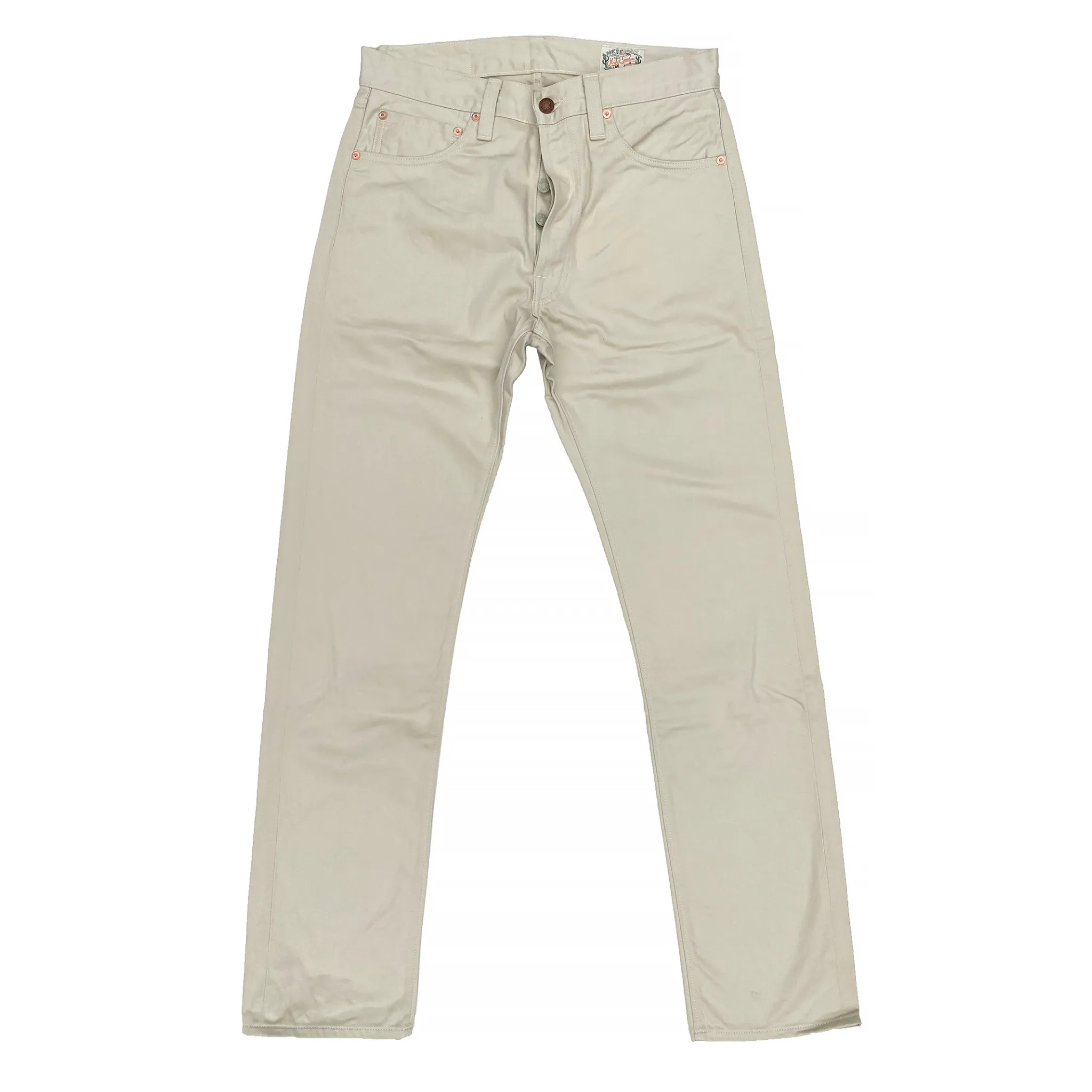 Relaxed Style Californian Lot674 - Wheat Sateen (Slim leg)