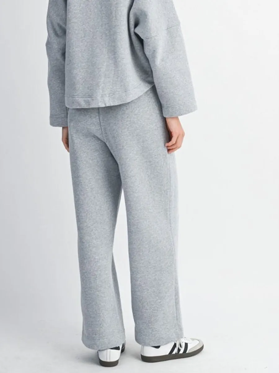 STRAIGHT LEG SWEAT PANT - GREY LightweightDesign Rest Easy