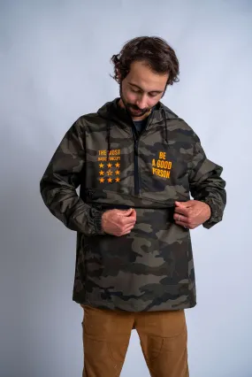 work environment Signature Anorak - Camo/Hunter Orange