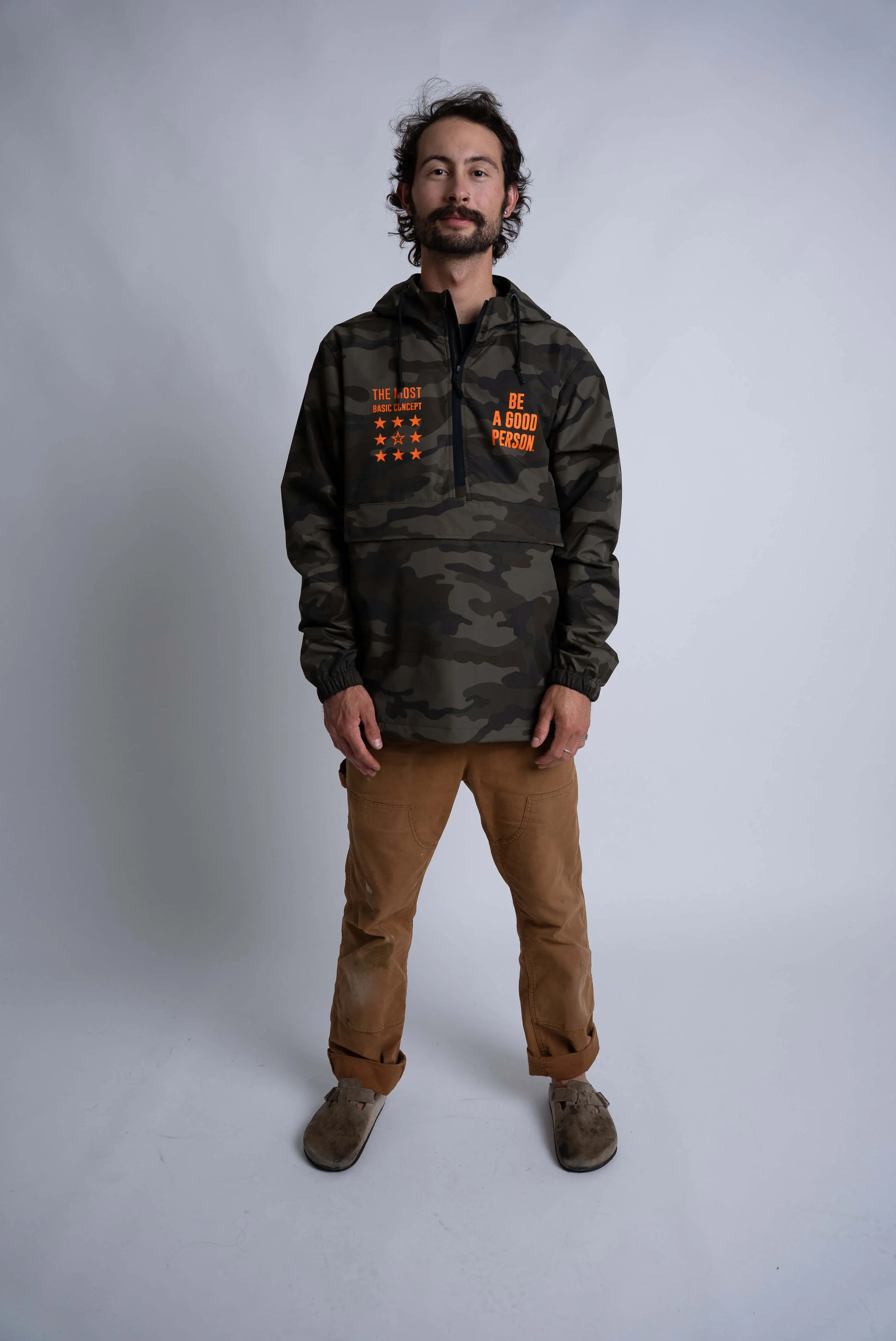 Signature Anorak - Camo/Hunter Orange shopping spree Fashion Smart
