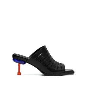 Lightweight Upper lace up closure OSHA NEMO MID BLACK