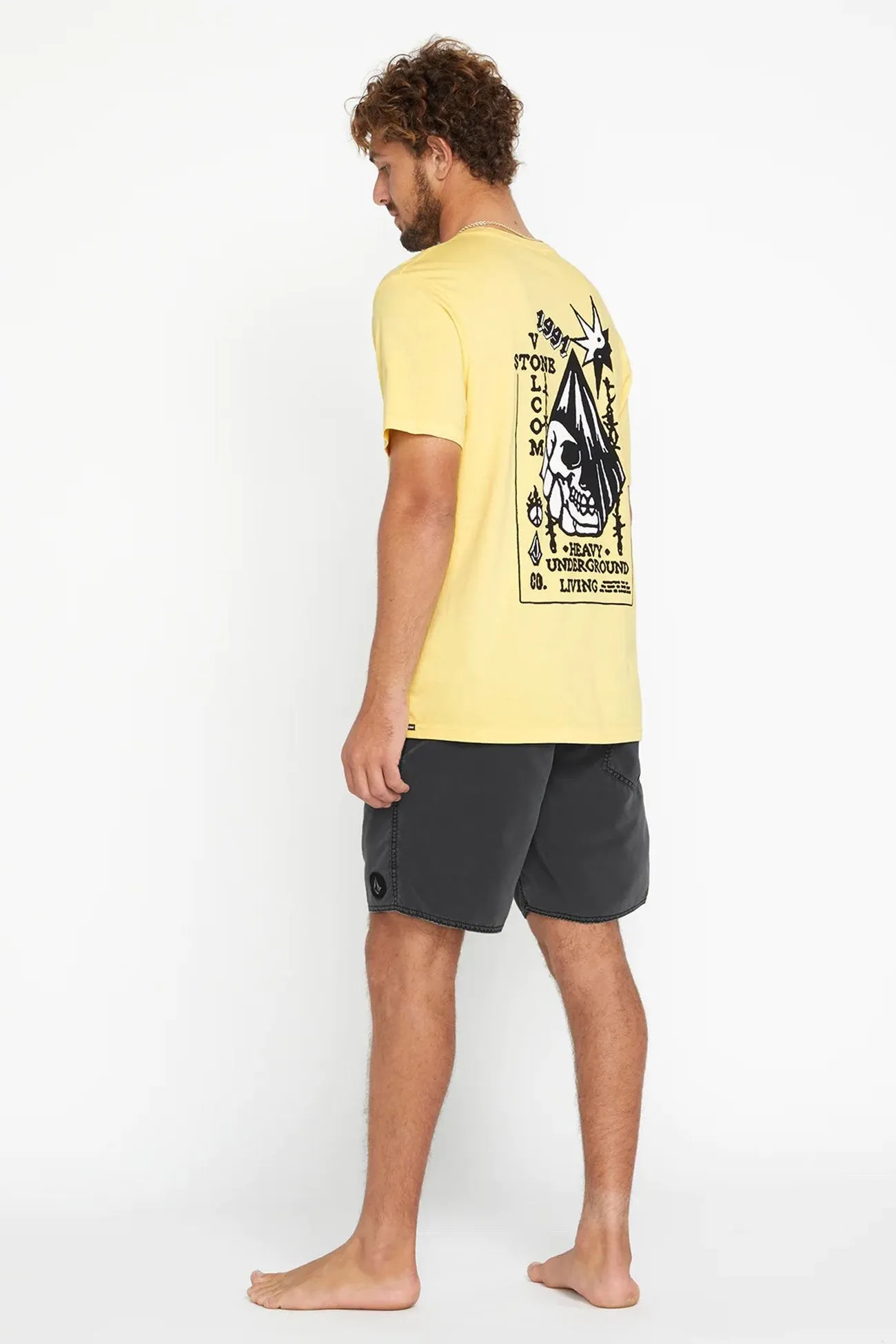Center Trunk 17 Black Recycled Polyester Blend Elastic Fit