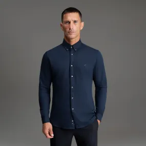 Reinforced Buttonholes Cuffed hem Stretch Oxford Mercer Shirt
