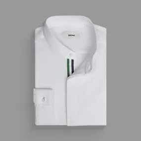 Country Escape Stretch Oxford Monk Shirt (Ribbon)