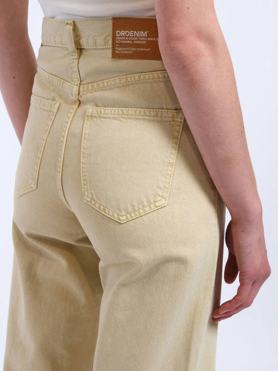 WrinkleResistantMaterial Sleek Fit DR DENIM ECHO JEAN - BUFF YELLOW