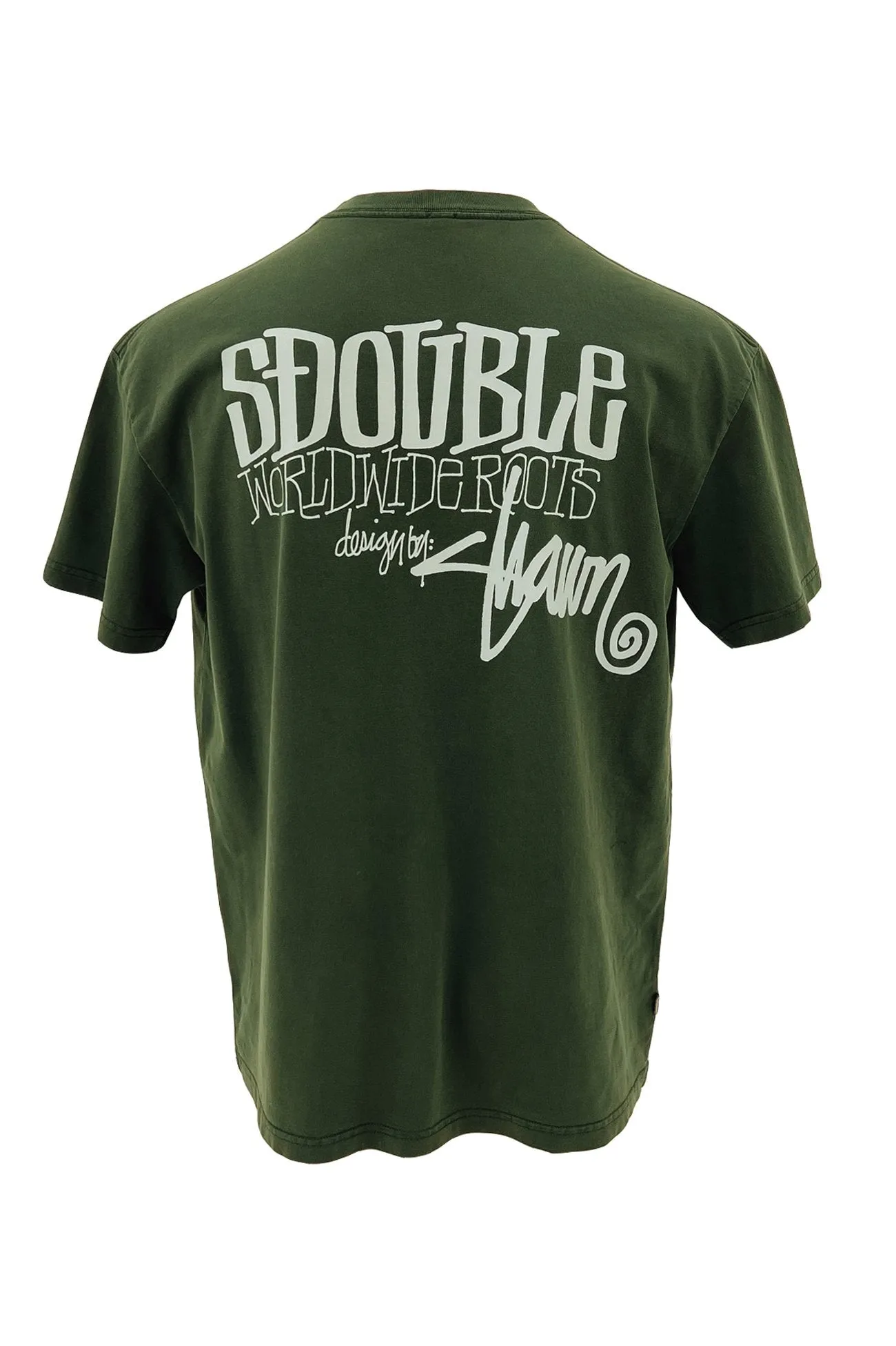 Outdoor Apparel AdjustableHem World Wide Roots Tee Washed Forest