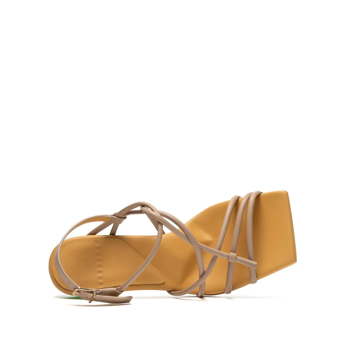 OSHA MEDUSA HI BEIGE Bridal Pumps
