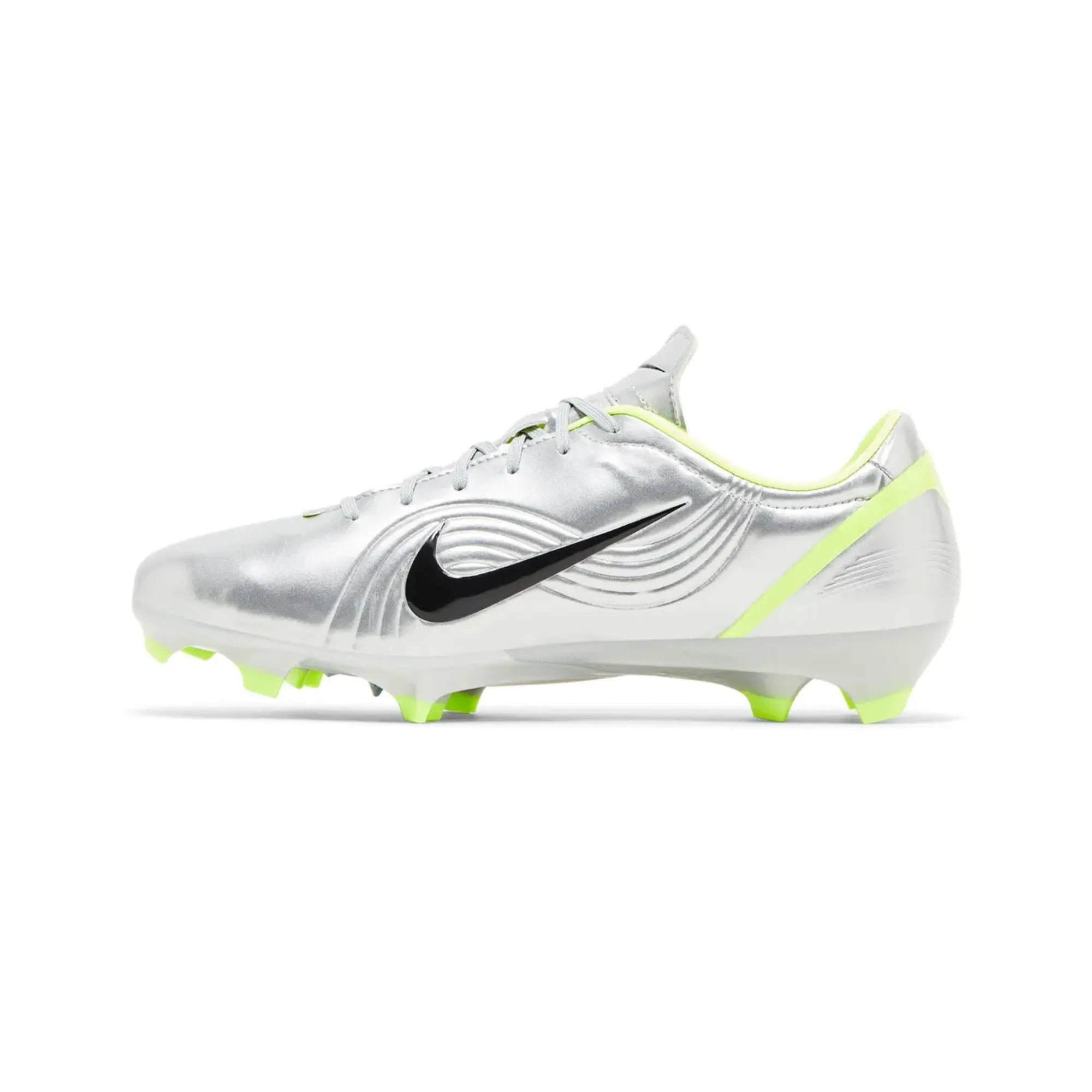 Sleek cushioning Nike Zoom Mercurial Vapor 1 RGN SE FG 'Chrome Lime' (2024)