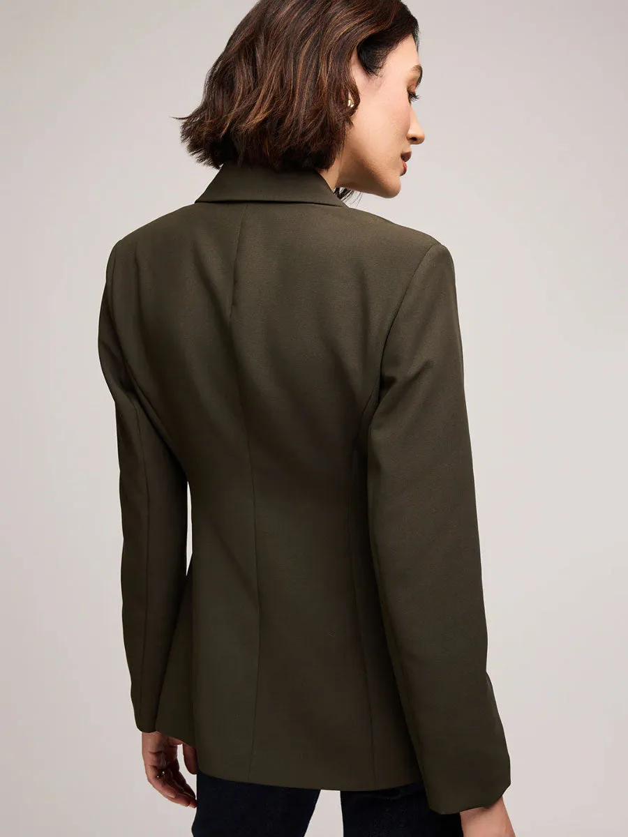 High Stretch Fabric MARREN BLAZER - OLIVE