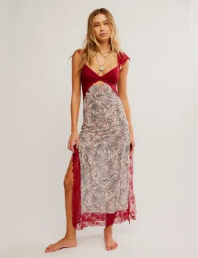 Suddenly Fine Maxi Slip, Birch/Combo Movement Friendly Stylish Waist Fit