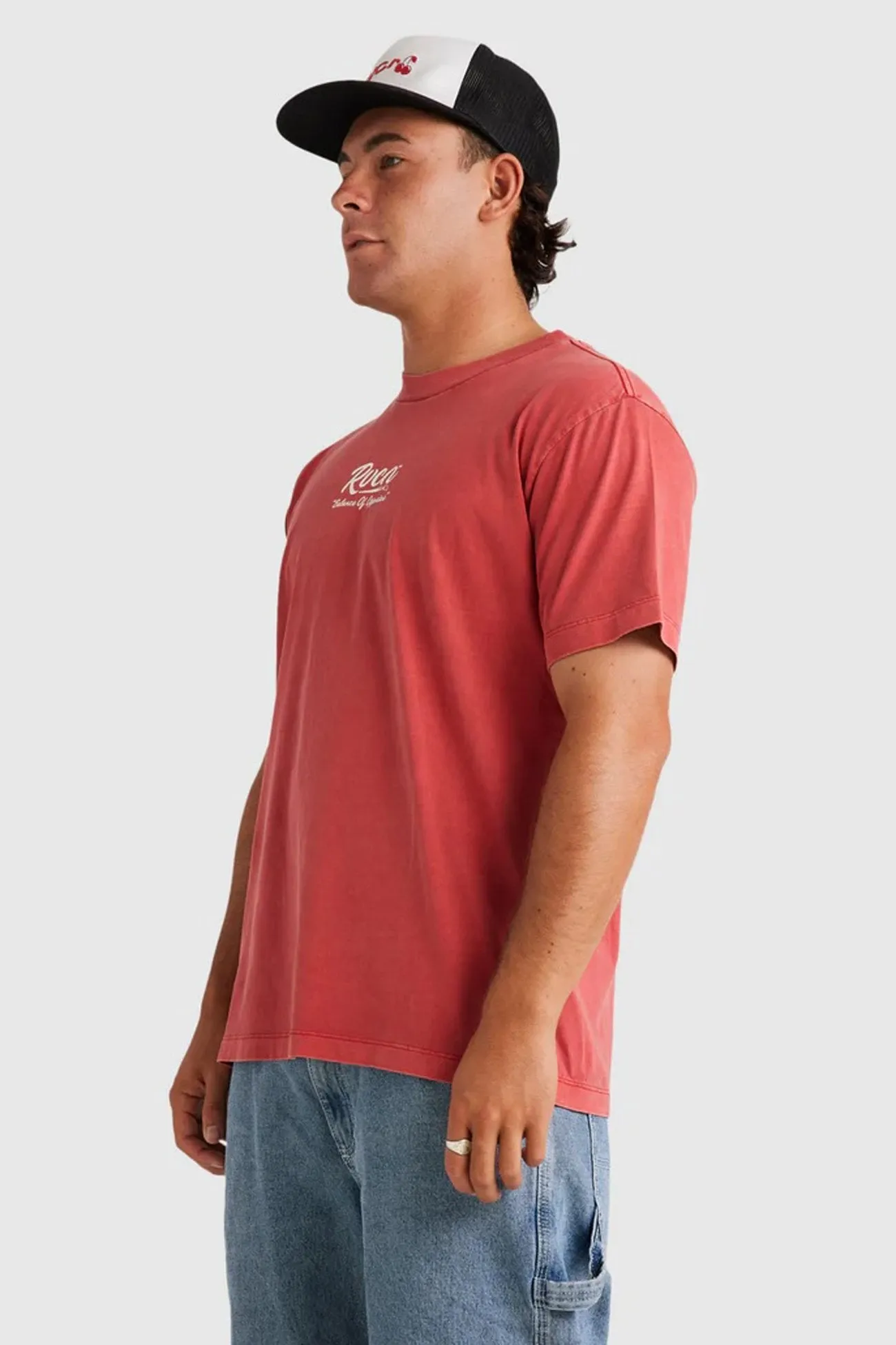 Sumi-e Short Sleeve Tee Baked Apple Friction Resistant Shoulder Office Attire