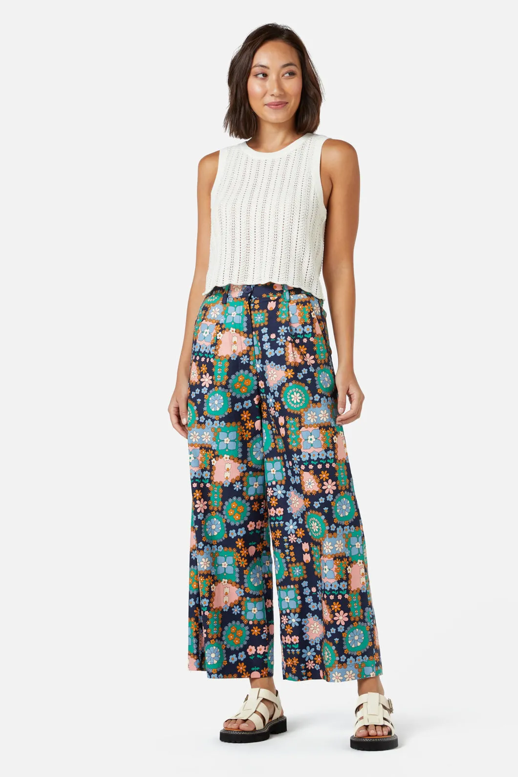 Cozy Comfort luxe feel Sunny Retro Pant